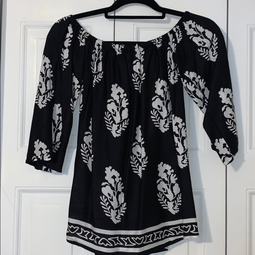 BooHoo Off the Shoulder 3/4 Sleeve Top